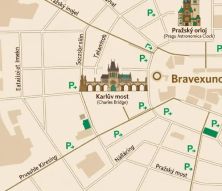 Mapa umístění Bravexuno